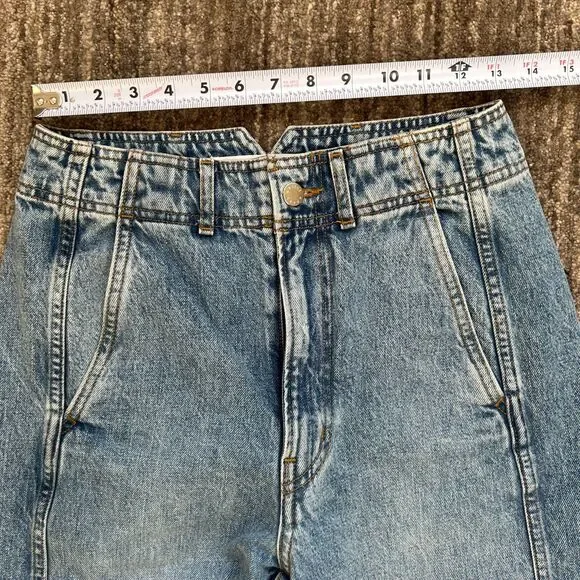 Apiece Apart High Waist Wide Leg Jeans - Picture 8 of 10